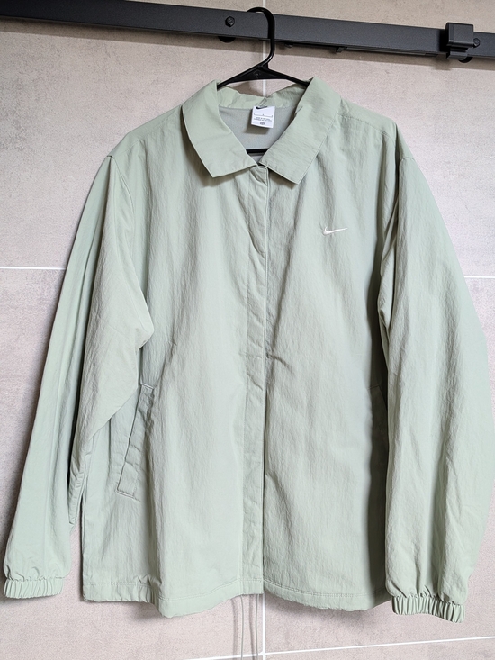 Nike Jackets & Blazers - Nike Sportswear Oversized Coach Jacket, Mint Green, Large